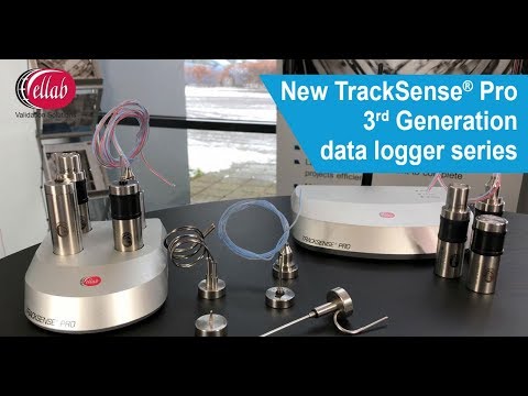 Wireless Data Loggers - TrackSense Pro 3rd Generation - Ellab