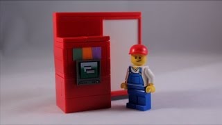 LEGO Tutorial: How to Build a DVD Dispenser