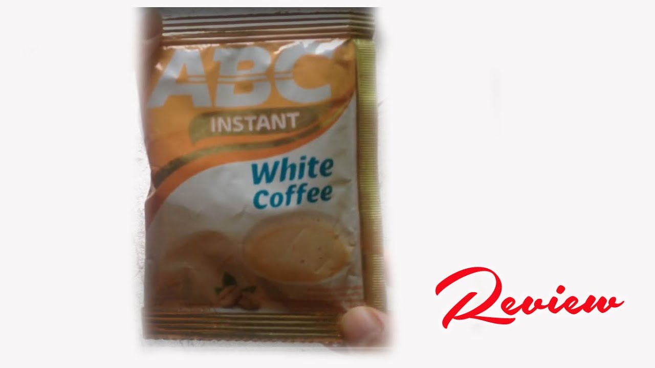 ABC White Coffee Review YouTube