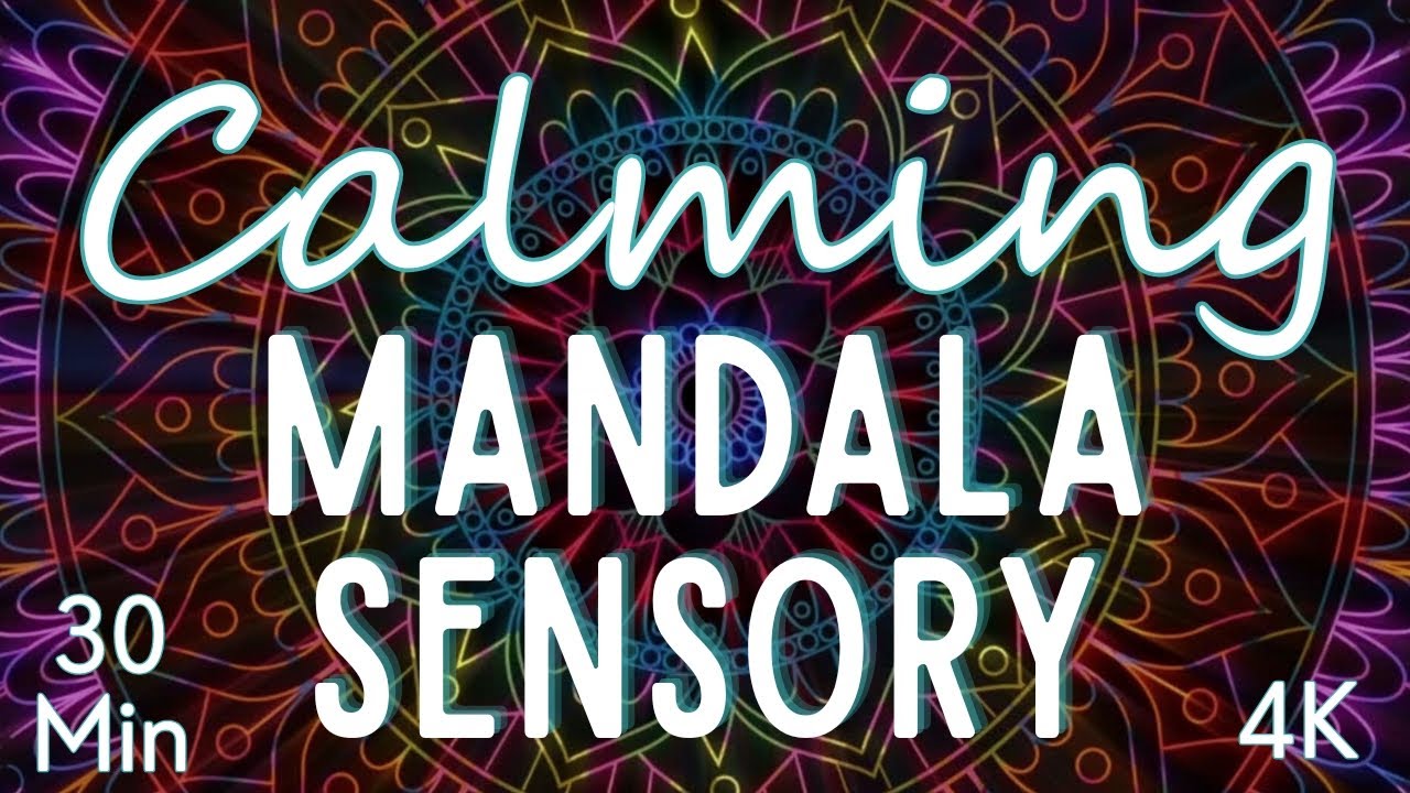 Calming Mandala Sensory | Autism Meltdown Music | Focus and Study | Stress and Anxiety Meditation