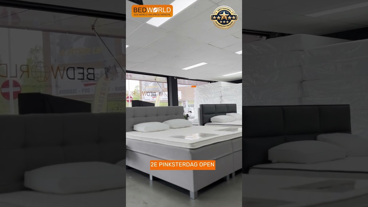 Boxspring Deals on Tweede Pinksterdag! 🛏️