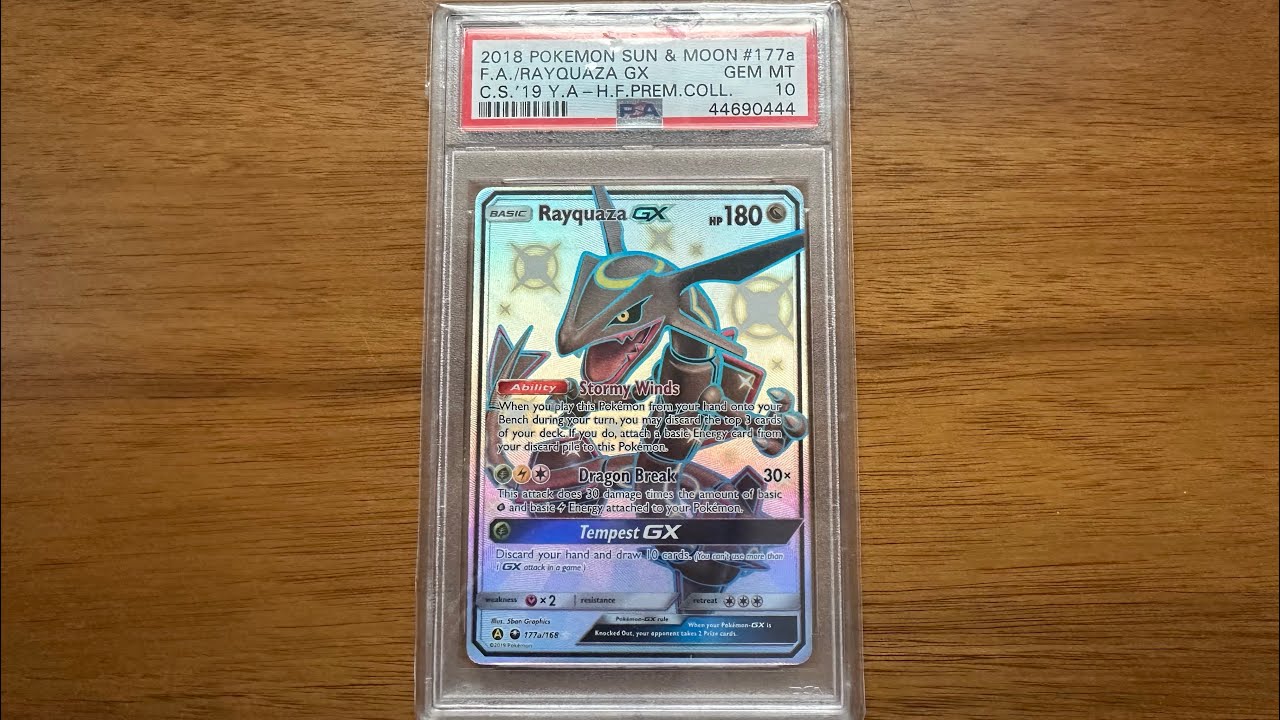 Shiny Rayquaza GX