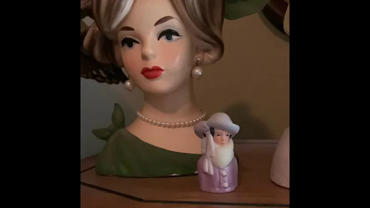 Vintage Lady Head Vases