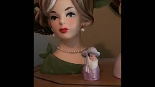 Vintage Lady Head Vases