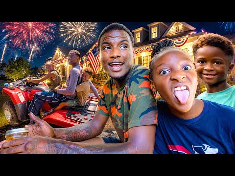 I couldn’t party too hard but my kids did for the 4TH OF JULY!🧨