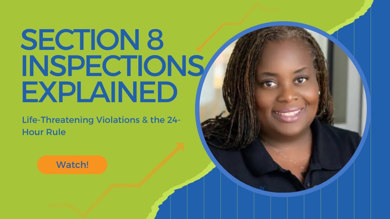 Section 8 Inspections Explained Part 1: Life-Threatening Violations ...