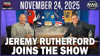 St. Louis Blues reporter Jeremy Rutherford joins the show | November 24, 2025