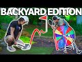 Random Item Golf Challenge | Wheel Of Not Ideal | Backyard Edition