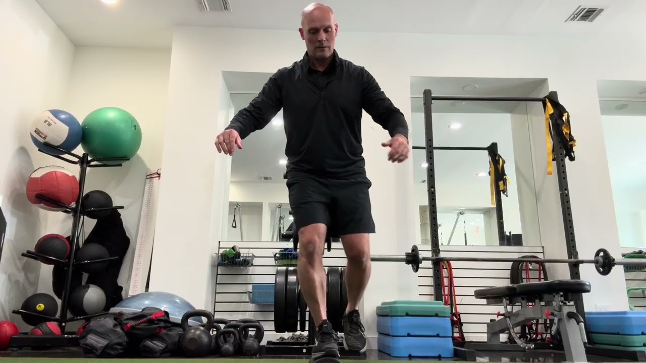 Grid Skate Balance Drill