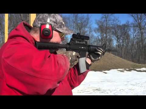cmmg .22 LR adapter bolt bounce.  Slow motion