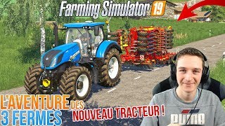L'AVENTURE DES 3 FERMES ! J'AI ACHETÉ UN TRACTEUR A 300 000€ ! screenshot 5
