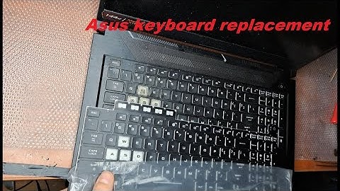 FULL VIDEO keyboard replacement laptop ASUS TUF FX706HC FX706HCB FX506  FA506 fx706 90NR03M1-R31UI0