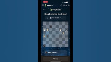 Daily puzzle for 4/13/23 #dailypuzzle #chess #puzzle