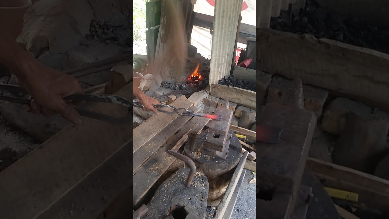 Alat tempa pande besi sederhana rakitan sendiri YouTube