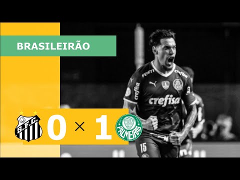 Santos 0 x 1 Palmeiras - Gol - 29/05 - Campeonato Brasileiro 2022