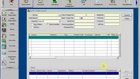 OPERA PMS - 02 Profiles