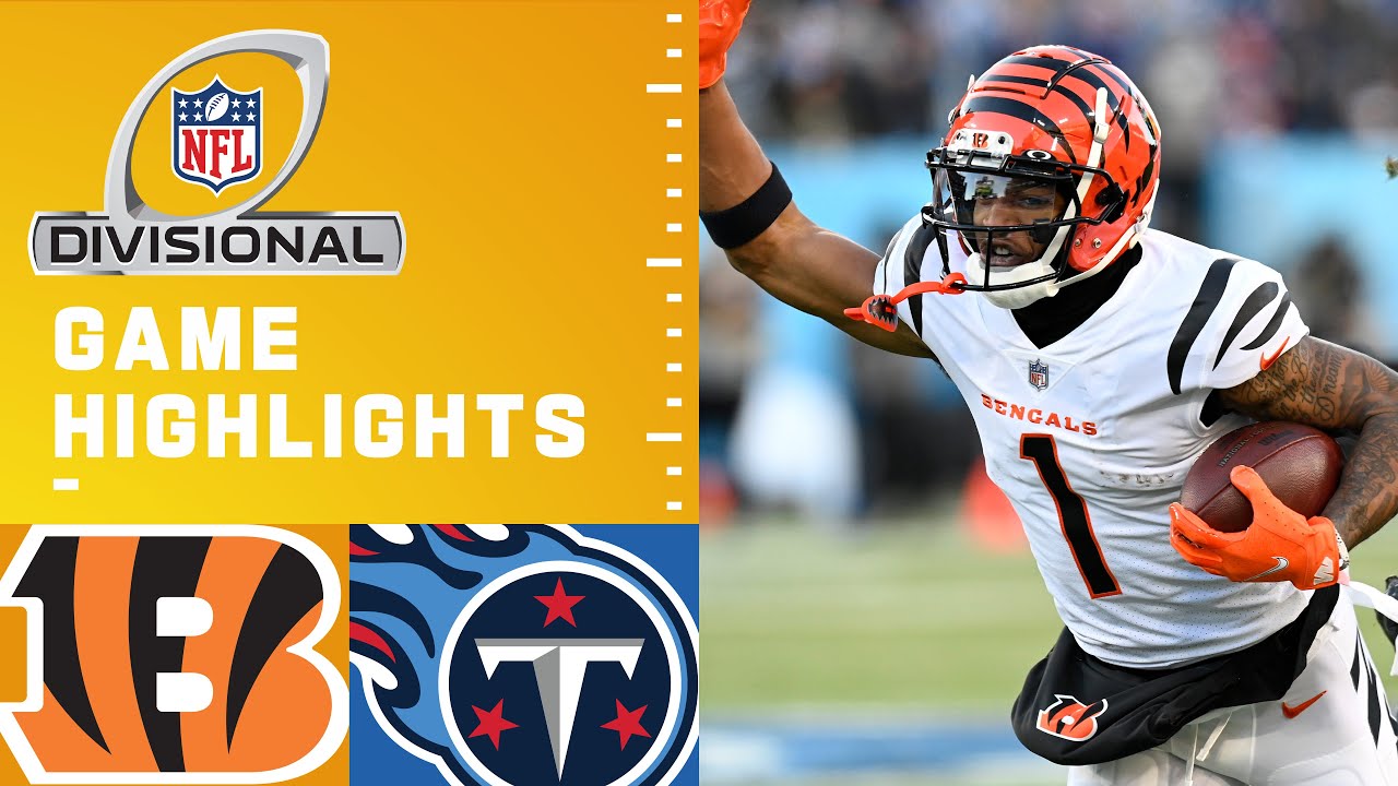 Cincinnati Bengals Highlights vs. Tennessee Titans | 2021 Playoffs ...