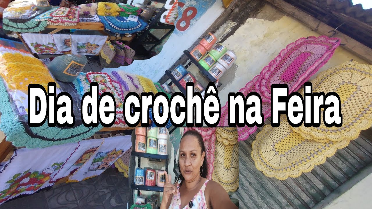 DIA DE VENDER CROCHÊ .vendas Abençoadas🙏🙏🙏🧶❤️