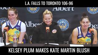 Kelsey Plum Is Ready For Kate Money Martin, Again