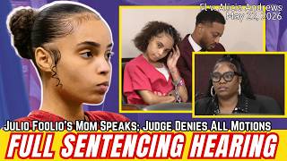 FULL HEARING: Alicia Andrews Sentencing, Judge Rules on Motions, Jones’ Mother Gives  Statement