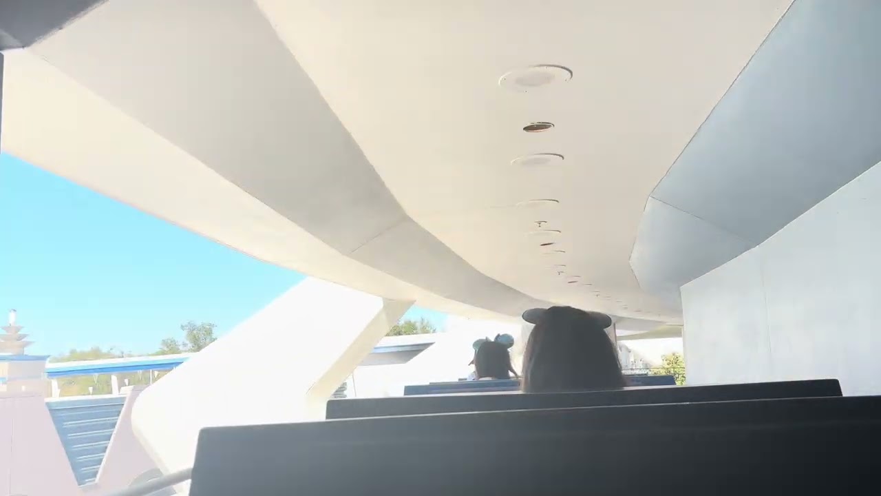 Peoplemover at magic kingdom 