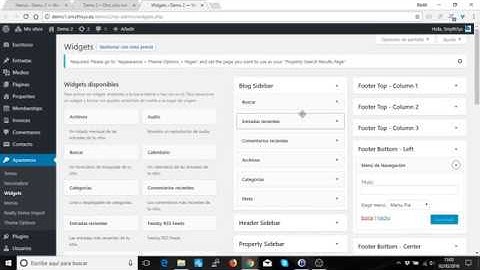 Cómo crear un menú y submenús en Wordpress