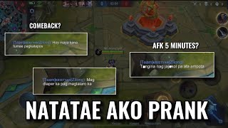 Natatae Ako Prank Sa Mga Iyaking Kakampi Laughtrip