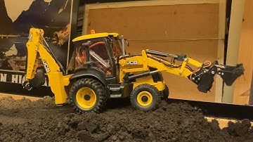 RC JCB 3CX - 6 in 1 shovel testing