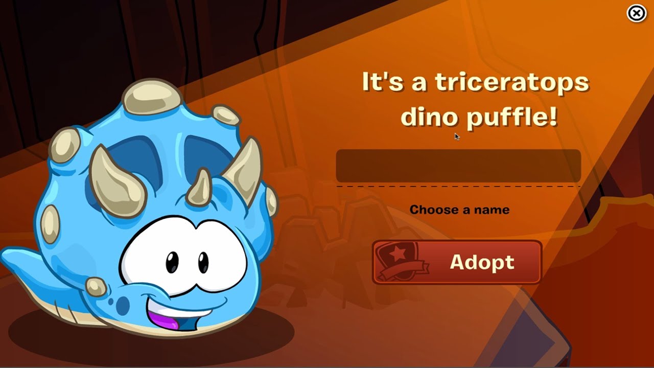 Club Penguin: How to get a Dinosaur Puffle - YouTube