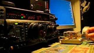 I1WXY qso with 3B7C St. Brandon 2007 DXPedition on 80 CW