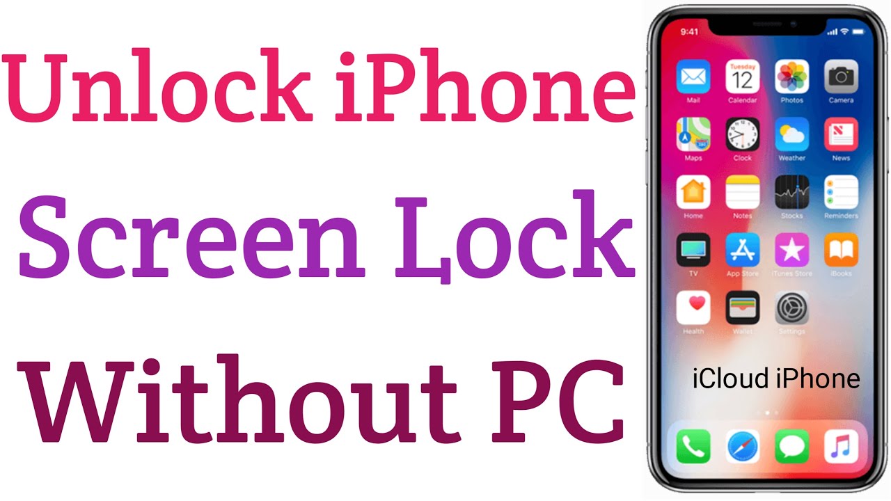 How To Unlock iPhone Screen Lock Unlock iPhone Passcode Remove iPhone Passcode YouTube
