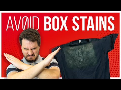 How to Avoid & Remove DTG Pretreatment Box Stains