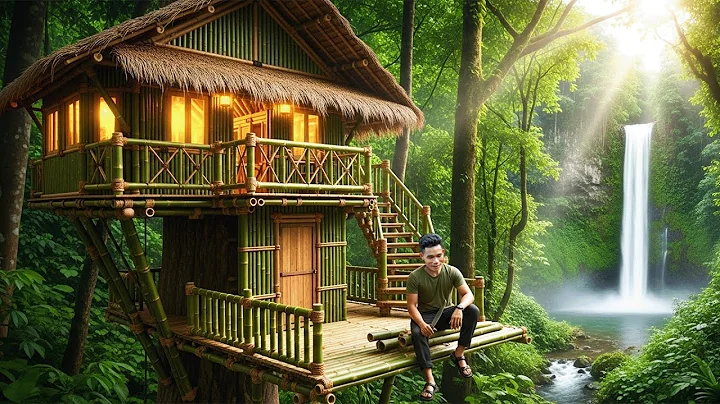 FULL VIDEO 72 Days Building a Bamboo Dream Tree House on a GIANT TALL Tree in the Rainforest