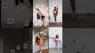 (Who's the best dancer😋)rosalbaep VS littleyoginii VS margarita VS oliviaalboher #shorts