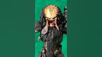 AvP Grid Alien v Scar Predator #actionfigures #stopmotion #animation #alien #predator #neca #shorts