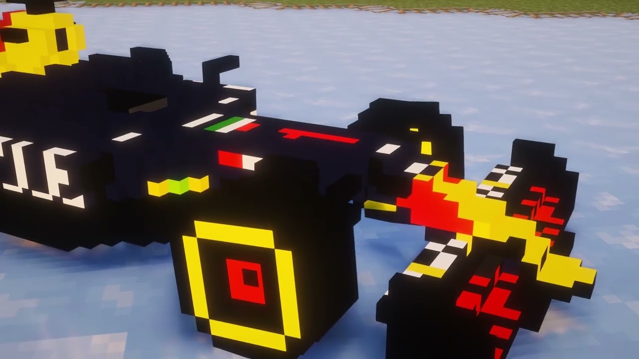 F1 car edit practice