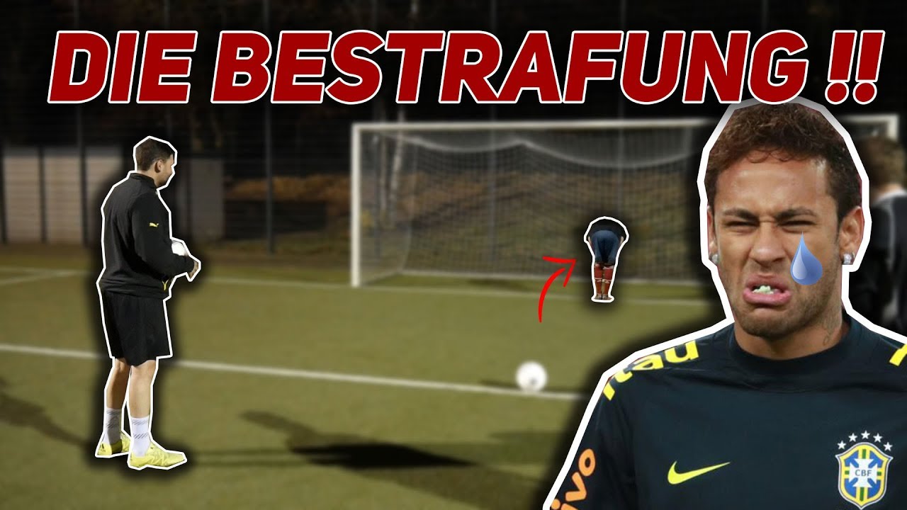 Ars** Schießen mit der Mannschaft ! - DIE BESTRAFUNG | Sportsbuddies