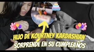 El bebé de Kourtney Kardashian cautiva a los seguidores durante la celebración de su cumpleaños