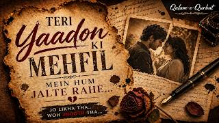 Teri Yaadon Ki Mehfil Mein Hum Jalte Rahe  Emotional Breakup Song  Sad Song 2026