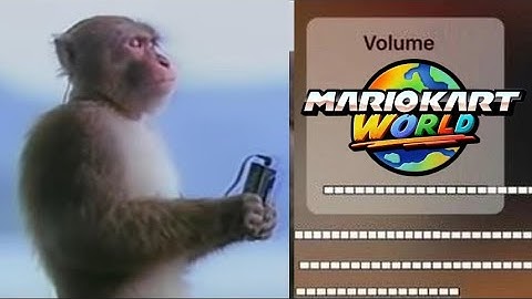 The Mario Kart World OST got me like: