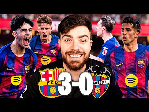 ¡BARCELONA VUELVE A SER LÍDER! VICTORIA POR 3-0 FRENTE AL LEVANTE: ¿CANCELO NUEVO TITULAR?