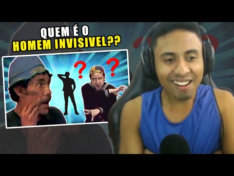 REACT YTPBR - O homem invisivel - Chaves em HD