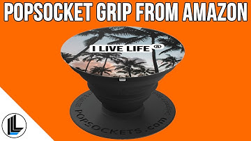 Popsocket Review | The First I Live Life PopSocket Unboxing From Amazon