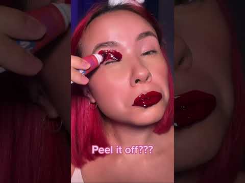 Peel off makeup