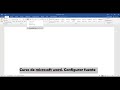 Curso de Microsoft Word 2016 Video 4 Configurar fuente