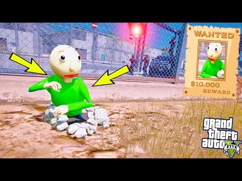 BALDİ ÇOK ZOR HAPİSTEN KAÇIŞ GÖREVİ! - GTA 5