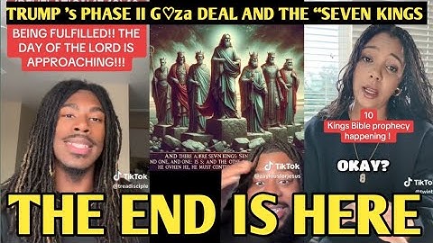 Trump’s Phase II G♡za Deal and the “Seven Kings” Prophecy — Coincidence or Fulfillment?