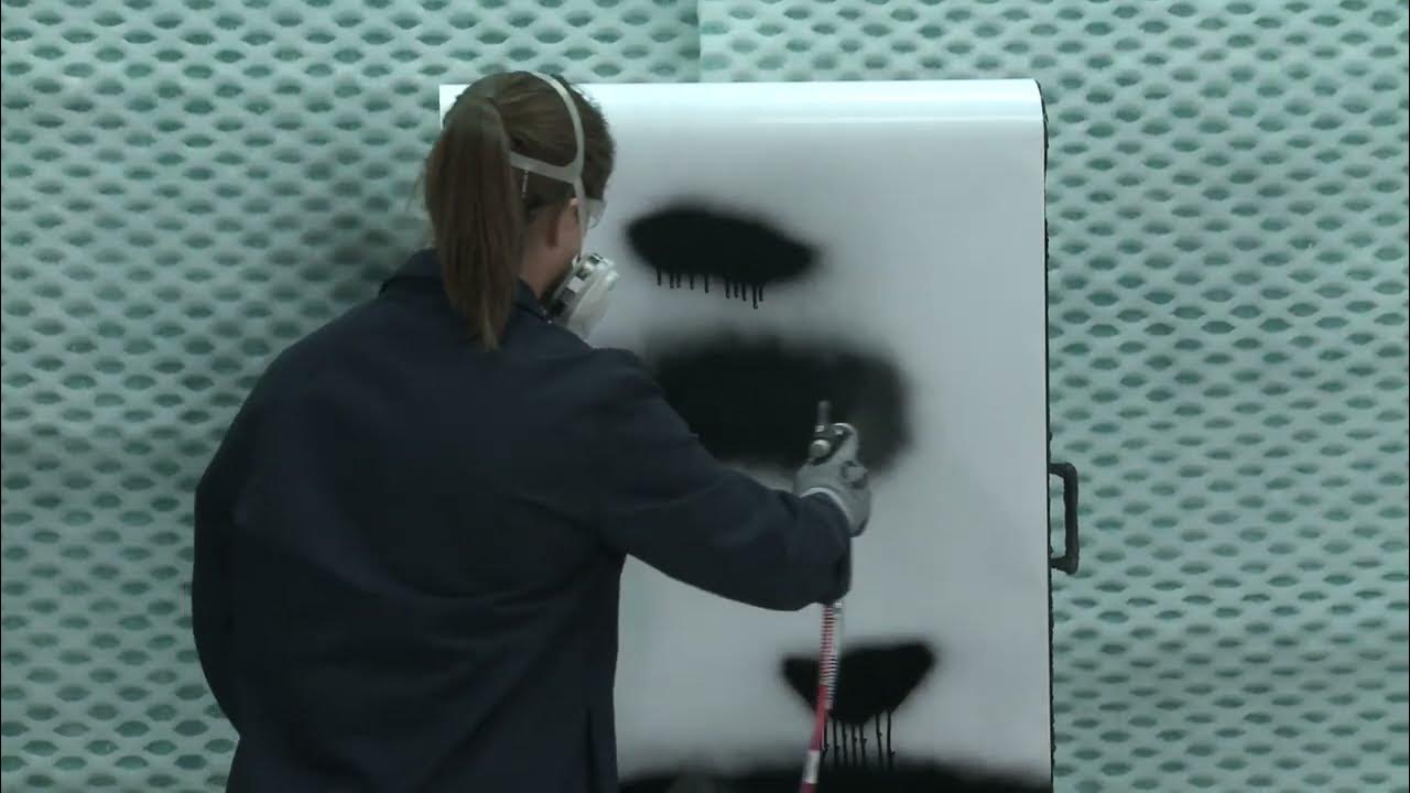 AA Spray Gun Pattern Troubleshooting Irregular or Uneven Shaped