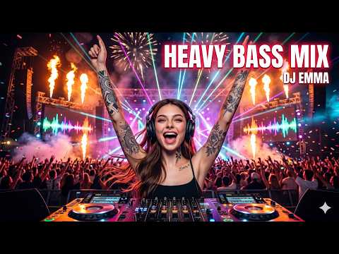 EDM HEAVY BASS MUSIC / DJ EMMA EDM MIX ver 1 /  Bass Boosted / Night Drive / gym music