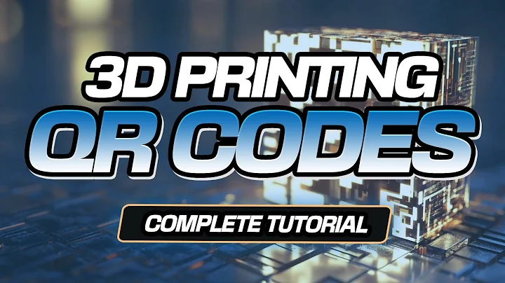 How To 3D Print QR Codes For Business & Marketing! 🚀 Step-By-Step Guide